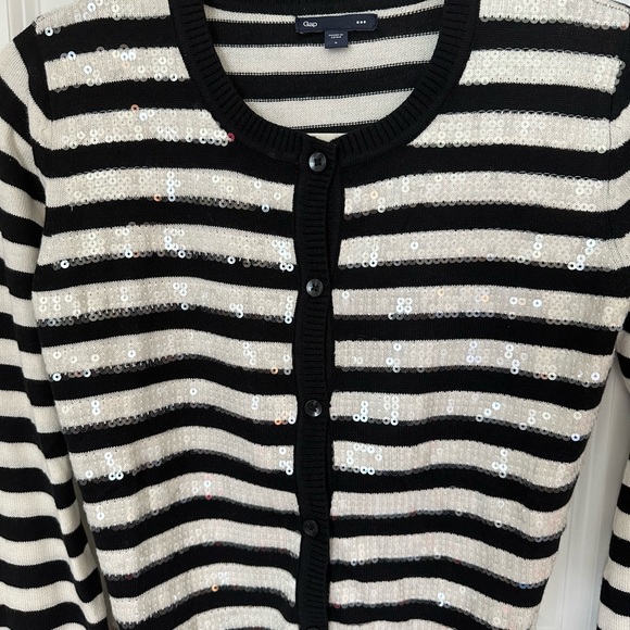 GAP Sequin Cardigan, SIZE SMALL - Picture 2 of 4
